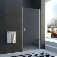 Душевая дверь Veconi Vianno VN-43 80 профиль Хром стекло прозрачное арт-VN43-80-01-C5 — фото 1, Распашные душевые двери