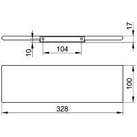 Товар: Полочка для душа Keuco Edition 400 11558 170000 Хром матовый арт-11558170000 - фото 2 Полочка для душа Keuco Edition 400 11558 170000 Хром матовый арт-11558170000 — фото 2, Полки для ванной и душа