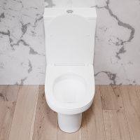 Унитаз компакт Damixa Skyline с бачком и сиденьем Микролифт арт-DX35C8600SC — фото 6, Напольные унитазы