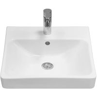 Тумба с раковиной Misty Адриана 45 подвесная Дуб Вотан Белый арт-УТ000010216 — фото 5, Тумбы с раковиной