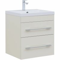 Тумба под раковину Aquanet Верона 60 подвесная Крем арт-304537 — фото 1, Тумбы под раковину