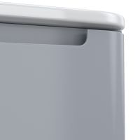 Тумба с раковиной Iddis Edifice 100 подвесная Светло-серая арт-EDI10L0i95K — фото 4, Тумбы с раковиной