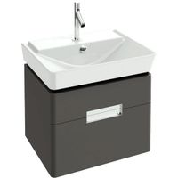 Тумба под раковину Jacob Delafon Reve 60 подвесная Серый антрацит арт-EB1134-442 — фото 1, Тумбы под раковину