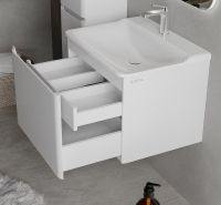 Тумба под раковину Raval Welto 60 подвесная Белая арт-Wel.01.60/P/W/RL — фото 3, Тумбы под раковину