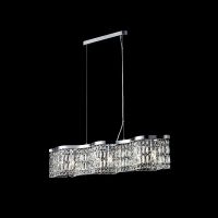 Подвесной светильник Maytoni Modern Dune Прозрачный Хром арт-DIA005PL-06CH — фото 5, Подвесные светильники