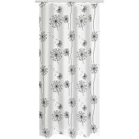 Штора для ванны Ridder Moonflower 180х200 Белая Черная арт-303210 — фото 1, Шторы для ванной