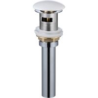 Донный клапан WeltWasser WW PP GL-WT click-clack Белый глянцевый арт-10000003677 — фото 1, Донные клапаны