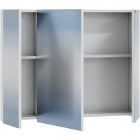 Зеркальный шкаф СанТа Аврора 80 Белый арт-700348 — фото 2, Зеркальные шкафы в ванную