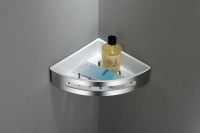 Металлическая полка Schein Accessories угловая Хром арт-9326CH — фото 2, Полки для ванной и душа