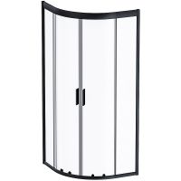 Товар: Комплект душевого уголка с душевой системой и аксессуарами AM.PM Gem 80x80 профиль Черный матовый стекло прозрачное арт-WK90EM - фото 8 Комплект душевого уголка с душевой системой и аксессуарами AM.PM Gem 80x80 профиль Черный матовый стекло прозрачное арт-WK90EM — фото 8, Душевые уголки четверть круга