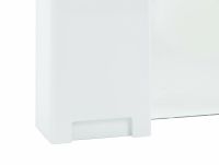 Зеркало со шкафом Bellezza Пегас 50 L Белое арт-4610406022016 — фото 4, Зеркальные шкафы в ванную