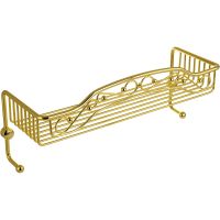 Полка корзина Migliore Complementi Золото арт-22048 — фото 1, Полки для ванной и душа