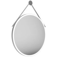 Зеркало Kerama Marazzi Cono 70 CO.mi.P.70\WHT с подсветкой Белое матовое с бесконтактным выключателем арт-CO.mi.P.70\WHT — фото 1, Зеркала в ванную комнату