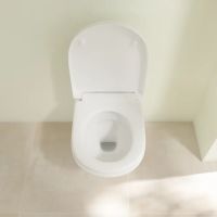 Унитаз Villeroy&Boch O.Novo подвесной с сиденьем Микролифт арт-5660H101 — фото 5, Подвесные унитазы