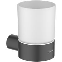 Стакан для зубных щеток Aquatek Лира Черный матовый арт-AQ4404MB — фото 1, Стаканы для зубных щеток
