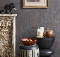 Обои Milassa Микадо Флизелин (1*10,05) Коричневый, Геометрия арт-KTS1 002/1 — фото 2, Обои для стен