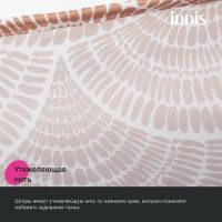 Штора для ванны Iddis Base 180х200 Белая Коричневая арт-BW03P18i11 — фото 8, Шторы для ванной