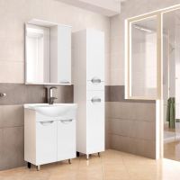 Товар: Шкаф пенал Style Line Жасмин 36 Белый глянец арт-ЛС-00000045 - фото 2 Шкаф пенал Style Line Жасмин 36 Белый глянец арт-ЛС-00000045 — фото 2, Пеналы для ванной комнаты