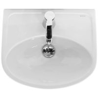 Тумба с раковиной Misty Смайл 50 Белая арт-УТ000013111 — фото 6, Тумбы с раковиной