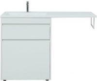 Тумба под раковину Aquanet Токио 130 Белая арт-239291 — фото 2, Тумбы под раковину