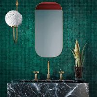 Стеклянная мозаика Alma Opaco 32,7х32,7 см арт-NB-GN436 (NA76) — фото 7, Мозаика