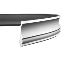 Карниз гибкий Европласт 1.50.221 2000x150x140 мм арт-1.50.221 (гибкий) — фото 1, Карнизы