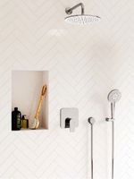 Верхний душ Ideal Standard Ideal Rain Soft L1 Хром арт-B9443AA — фото 3, Верхние души