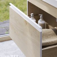 Тумба под раковину Aqwella Urban 100 подвесная Дуб Давос арт-URB0110DD — фото 3, Тумбы под раковину