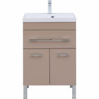 Тумба под раковину Aquanet Верона 60 Капучино арт-304534 — фото 2, Тумбы под раковину