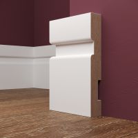 Плинтус Evrowood 2000x100x16 мм арт-PN 101 — фото 2, Плинтуса напольные