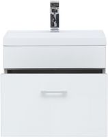 Тумба под раковину Aquanet Верона 50 подвесная Белая арт-207765 — фото 3, Тумбы под раковину