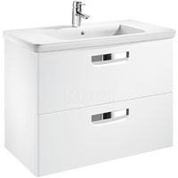 Тумба под раковину Roca The Gap 70 подвесная Белая глянцевая арт-ZRU9302878 — фото 1, Тумбы под раковину