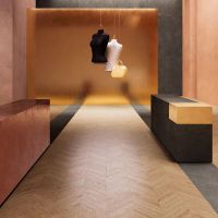 Керамогранит Emil Ceramica Mimesis Chevron 60° Ecru 11х54 см арт-EKPC — фото 2, Керамогранит