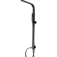 Душевая система Bravat Arc Черная арт-D224K-ENG — фото 1, Душевые стойки