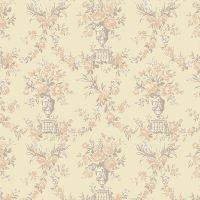 Обои LOYMINA La Belle Epoque Винил на флизелине (1*10,05) Бежевый, Цветы/Дамаск арт-BQ2 002 — фото 1, Обои для стен