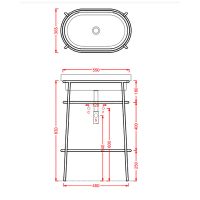 Товар: Консоль под раковину Artceram Fuori 60 Черная матовая арт-ACA055 17 - фото 4 Консоль под раковину Artceram Fuori 60 Черная матовая арт-ACA055 17 — фото 4, Консоли для раковины