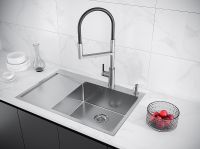 Товар: Кухонная мойка Paulmark Kroner-Edge 78F R Нержавеющая сталь арт-PM777851-BSR - фото 4 Кухонная мойка Paulmark Kroner-Edge 78F R Нержавеющая сталь арт-PM777851-BSR — фото 4, Кухонные мойки