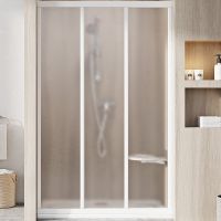 Душевая дверь Ravak Supernova ASDP3-100 профиль Белый стекло Grape арт-00VA01R2ZG — фото 1, Раздвижные душевые двери