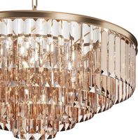 Люстра Maytoni Neoclassic Revero Прозрачная Золото арт-MOD085PL-12G — фото 2, Люстры