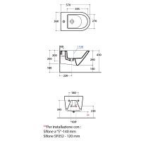 Товар: Биде Globo Forty3 подвесное Белое арт-FOS09.BI*1 - фото 4 Биде Globo Forty3 подвесное Белое арт-FOS09.BI*1 — фото 4, Биде подвесные