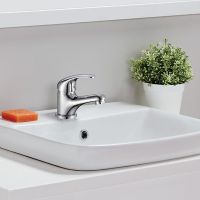 Смеситель для раковины WesnaArt Listok Хром арт-LIS01-210 — фото 2, Смесители для раковины