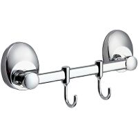 Вешалка для полотенец Haiba Хром арт-HB1615-2 — фото 1, Крючки для полотенец