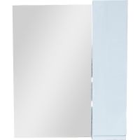 Зеркало со шкафом Bellezza Асти 60 R Белое арт-4616309021019 — фото 1, Зеркальные шкафы в ванную