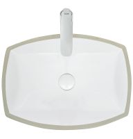 Раковина WeltWasser Deilbach 6076 53 Белый глянец арт-10000004601 — фото 2, Раковины встраиваемые снизу