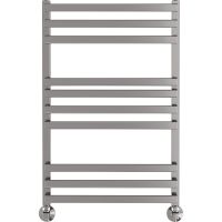 Водяной полотенцесушитель Terminus Рид П10 500х800 Хром, нижнее подключение, G 1/2" ВР, с комплектом вентилей арт-4670078513434 — фото 2, Водяные полотенцесушители