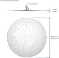 Верхний душ Aquatek Хром арт-AQ2075CR — фото 7, Верхние души