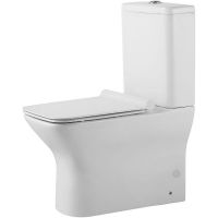 Унитаз компакт Agger с бачком и сиденьем Микролифт арт-AT02000 — фото 1, Напольные унитазы