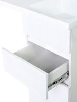 Тумба с раковиной Orange Optima 100 Белый глянец арт-OP-40TUW+RAR — фото 4, Тумбы с раковиной