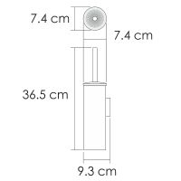 Товар: Ершик для унитаза WasserKRAFT Черный глянцевый арт-K-1087PB - фото 2 Ершик для унитаза WasserKRAFT Черный глянцевый арт-K-1087PB — фото 2, Ершики для унитаза