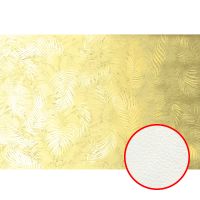 Фреска Ortograf Oasis 32715 Фактура флок FLK Флизелин (4*2,7) Желтый, Листья арт-32715 (флок FLK) — фото 1, Фрески